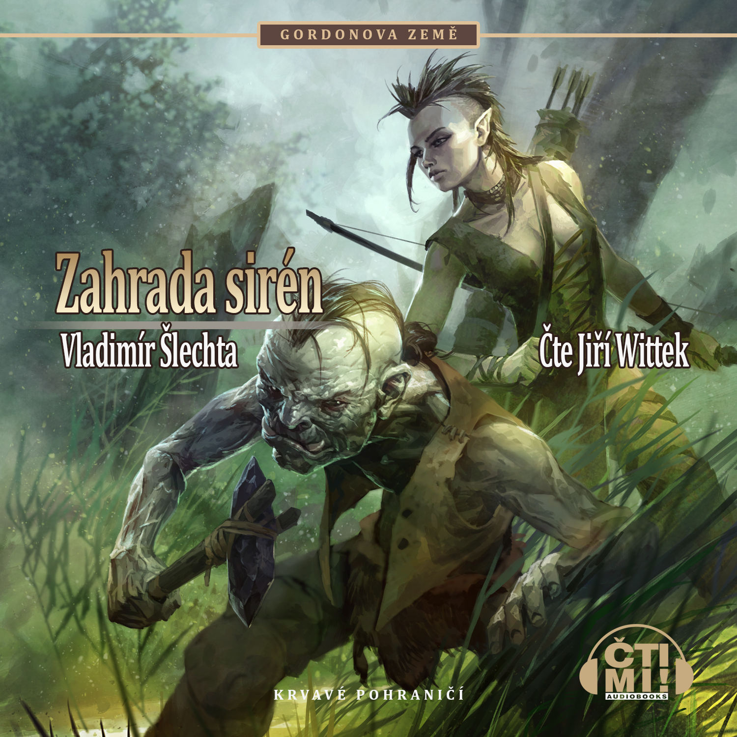 Audiokniha Zahrada sirén – Vladimír Šlechta