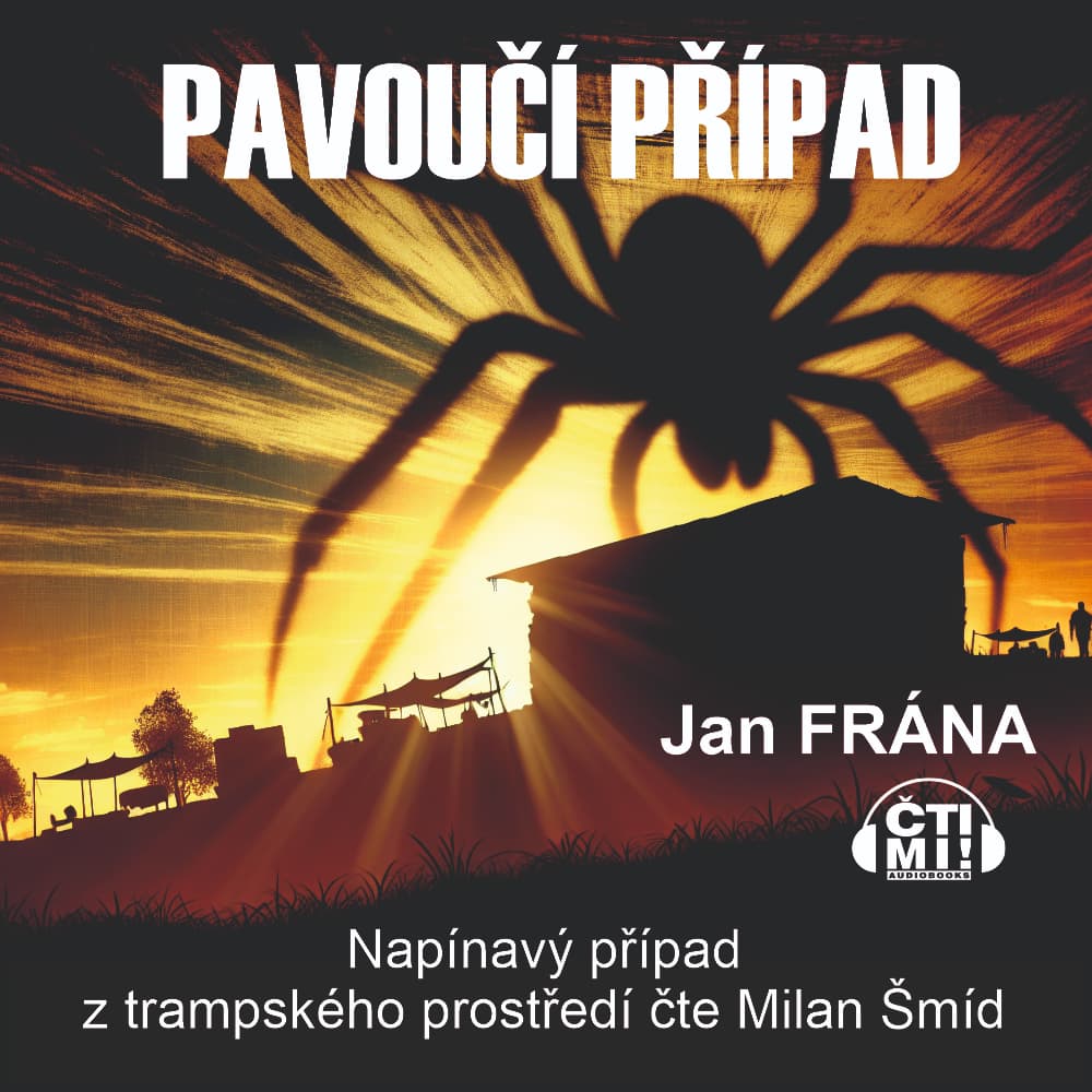 Audiokniha Pavoučí případ – Jan Frána